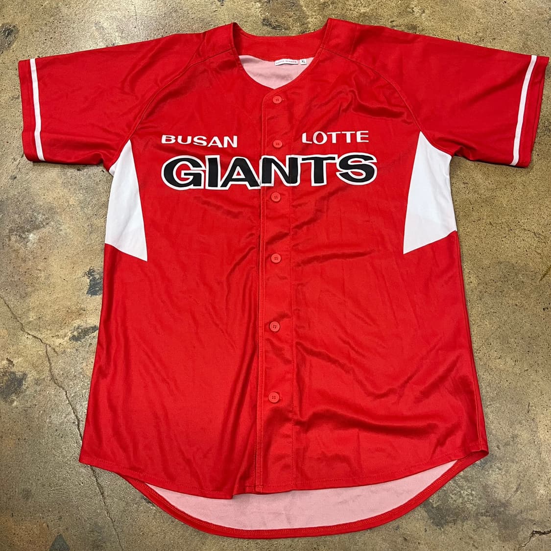 [XL] 롯데 자이언츠 올드 야구 유니폼 b8 상품이미지2