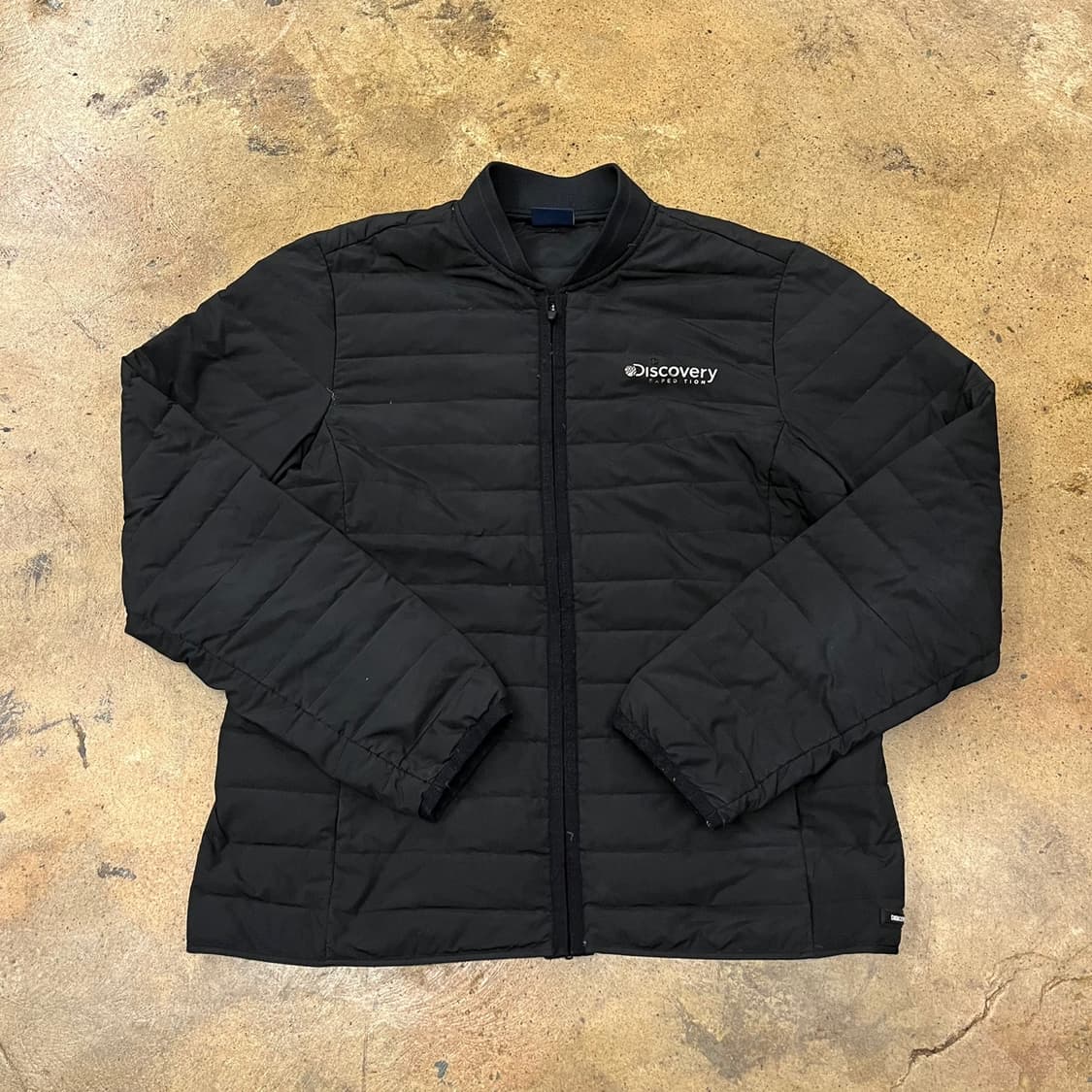 [정품/100] 디스커버리 블랙 퀼팅 점퍼 b17 상품이미지2