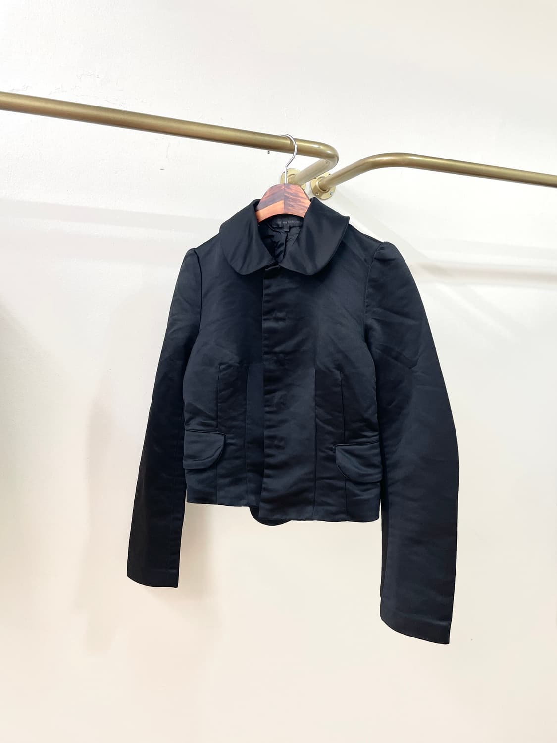 꼼데가르송 라운드카라 훅 재킷 / 2018AW 컬렉션 상품이미지3