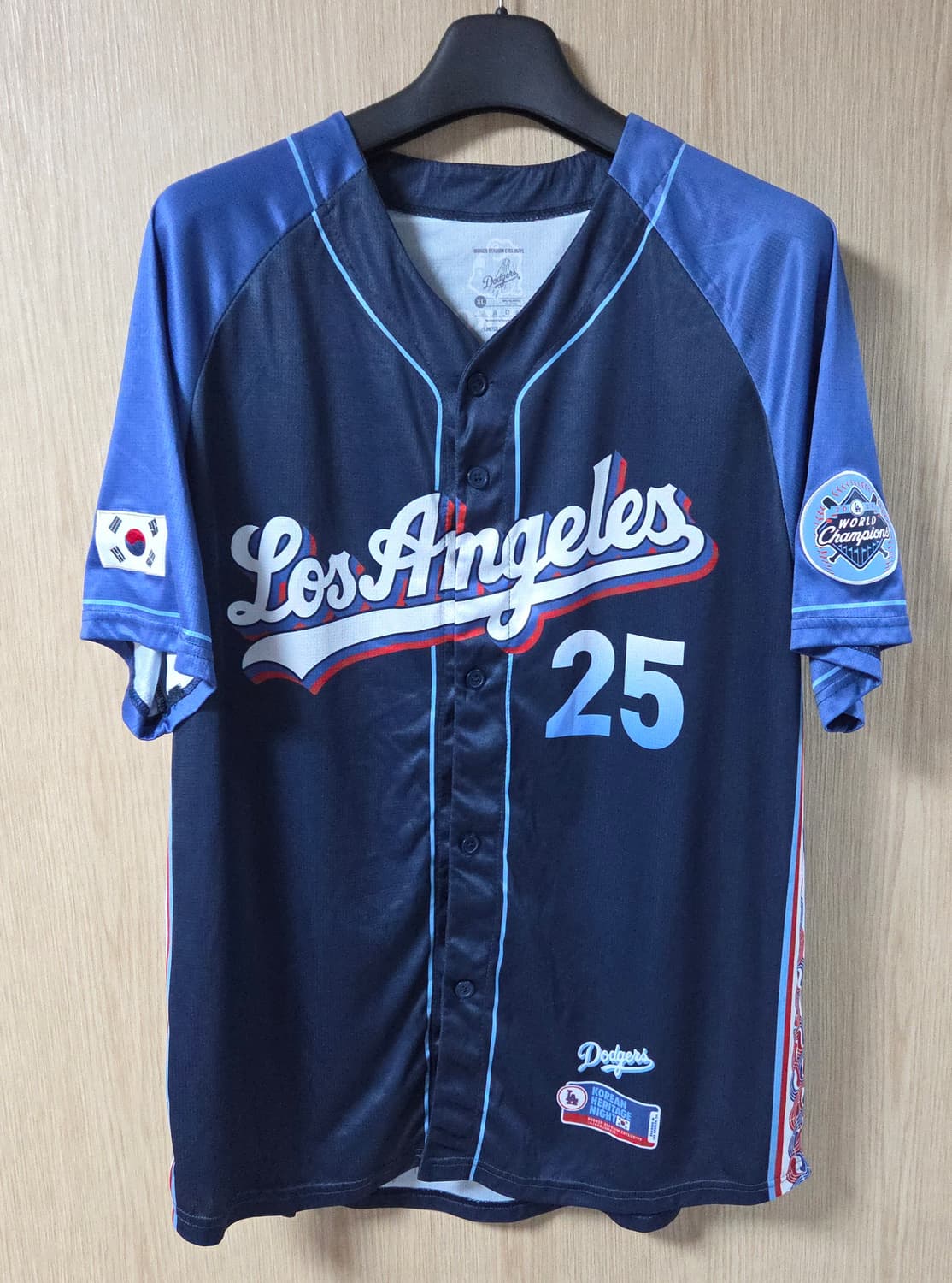 (착샷) LA다저스 유니폼 코리안 나이트 져지 상품이미지1