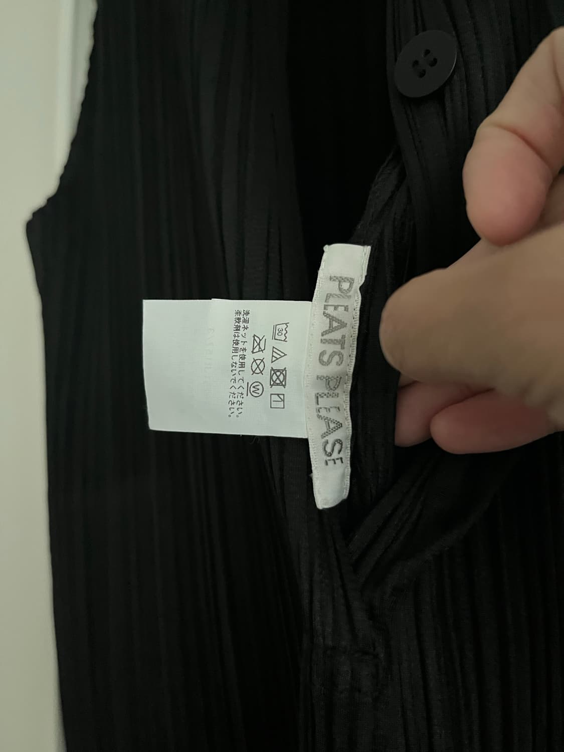 플리츠플리즈 점프수트 PP51JI157 블랙 3사이즈 상품이미지8