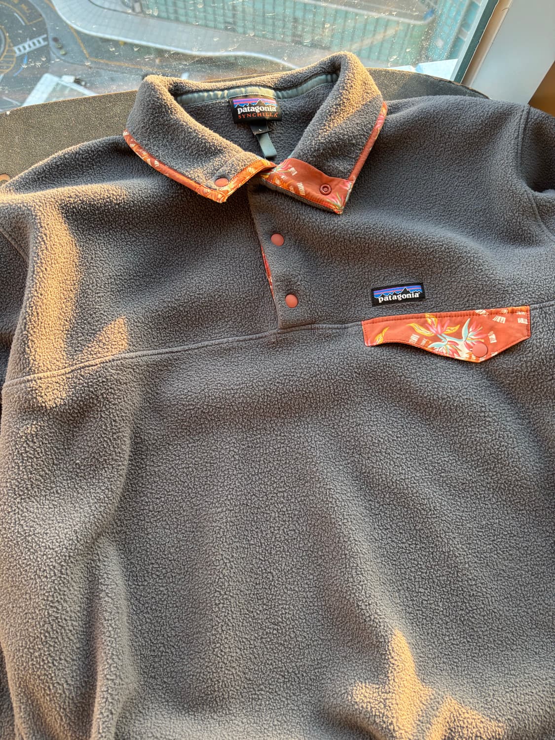 파타고니아 신칠라 스냅티 플리스 풀오버 m 상품이미지2