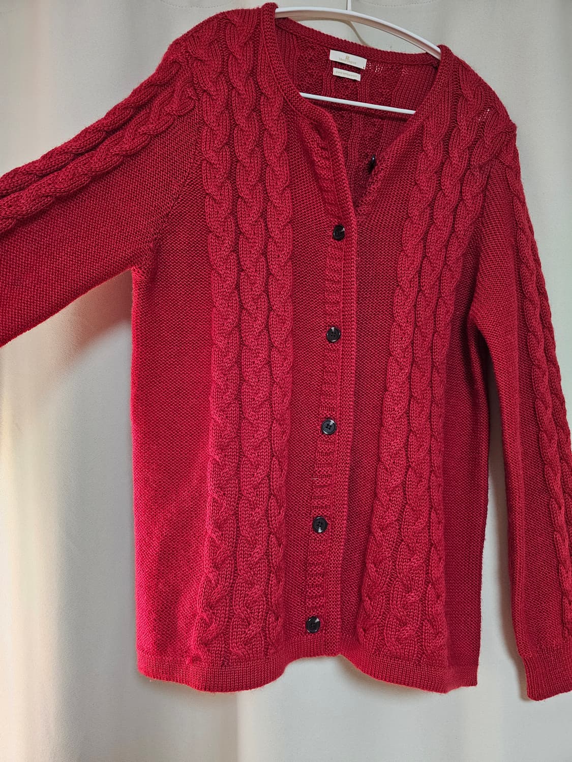 Munrospun 울 가디건 L 상품이미지4