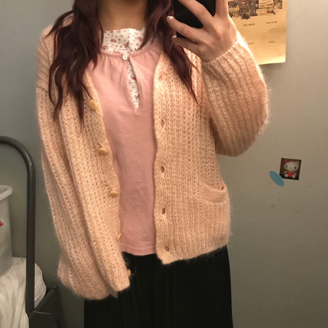 코디 SET JPN Vintage 모리걸 라떼갸루 하구미 로걀 상품이미지4