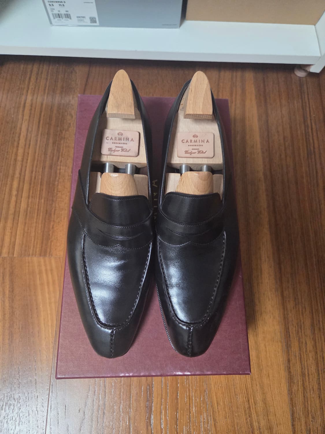 Carmina 블랙 페니 로퍼 상품이미지2