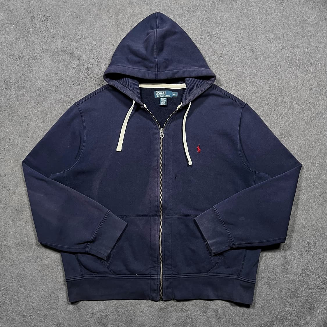 폴로 네이비 후드집업 상품이미지1