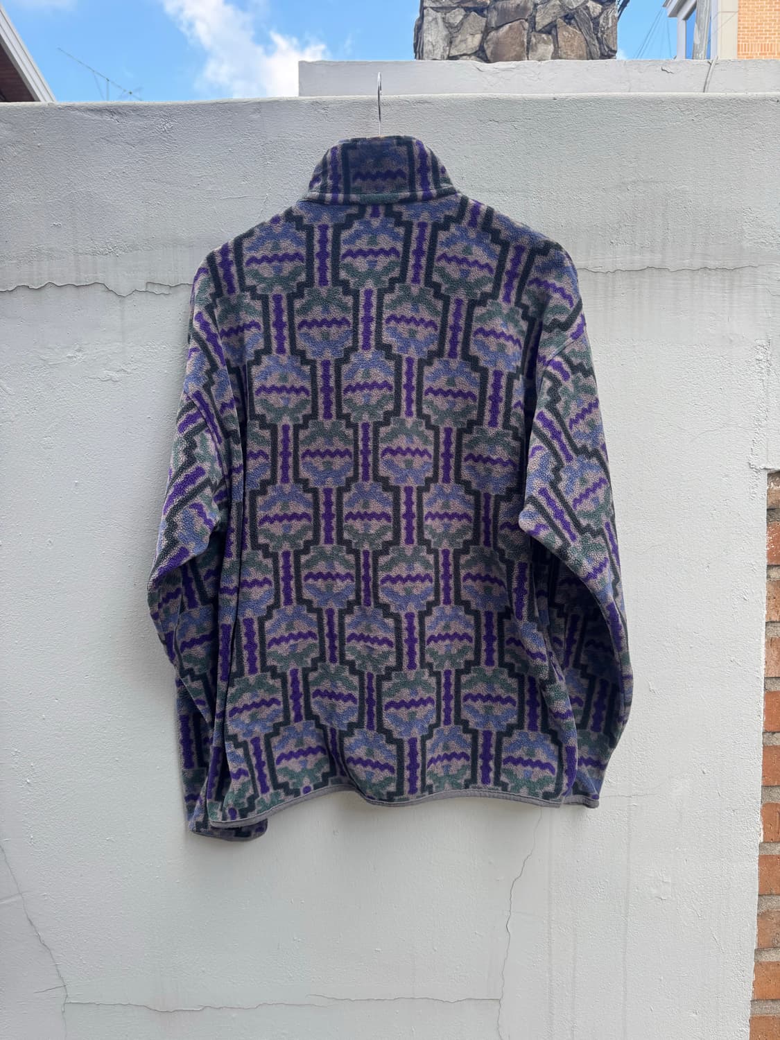 90s 파타고니아 신칠아 스냅 플리스 상품이미지6