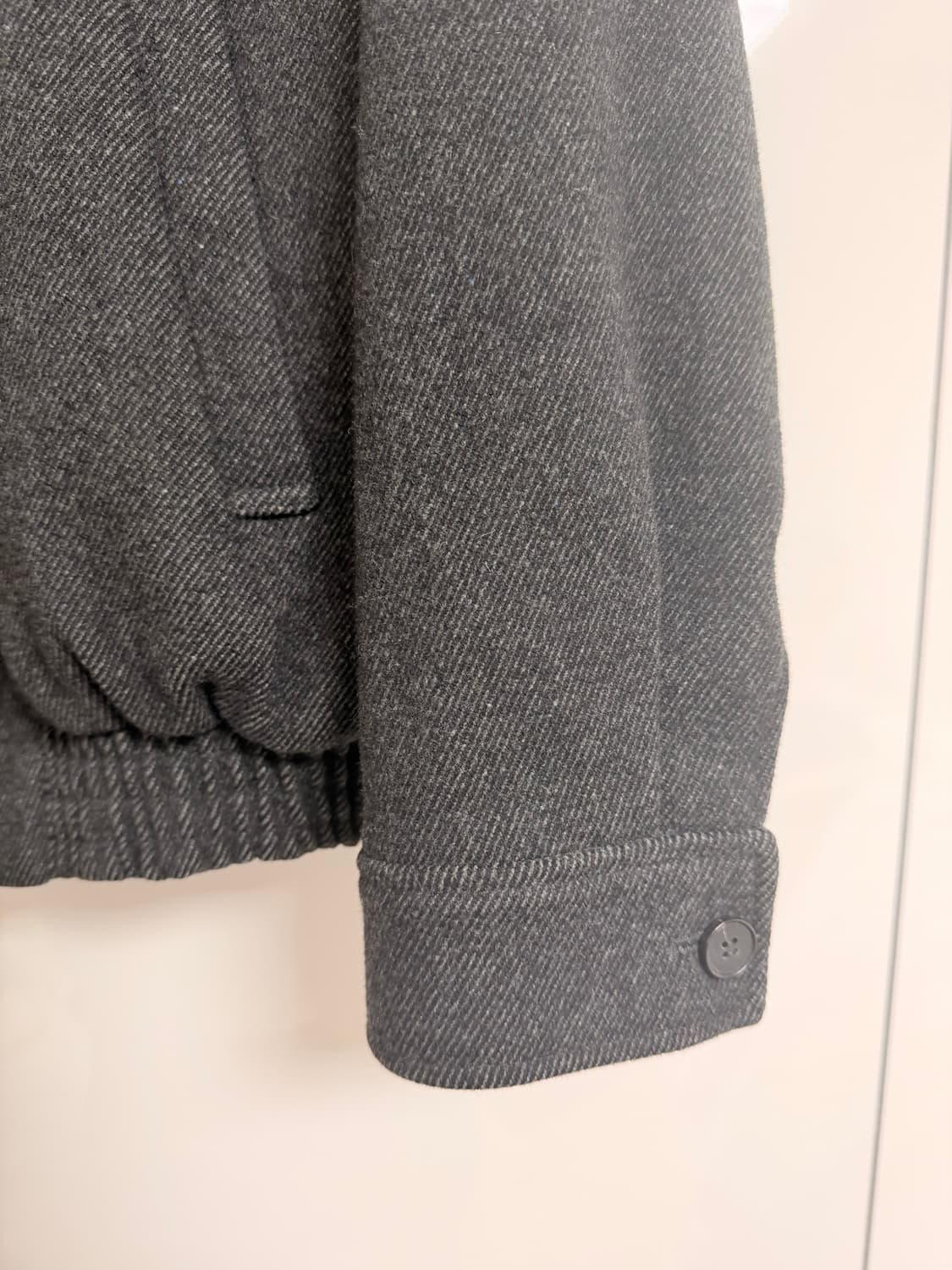 어나더오피스 21fw 볼륨 블루종 캐비어 / 2사이즈 상품이미지5