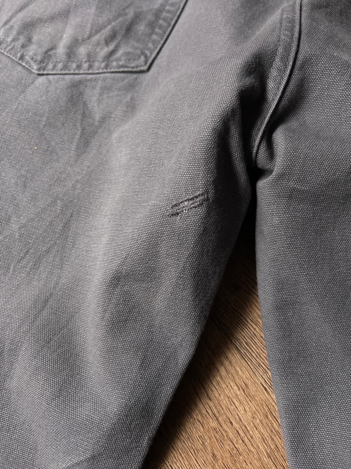 [34]칼하트 USA 릴렉스핏 차콜그레이 캔버스 워크 팬츠 상품이미지7