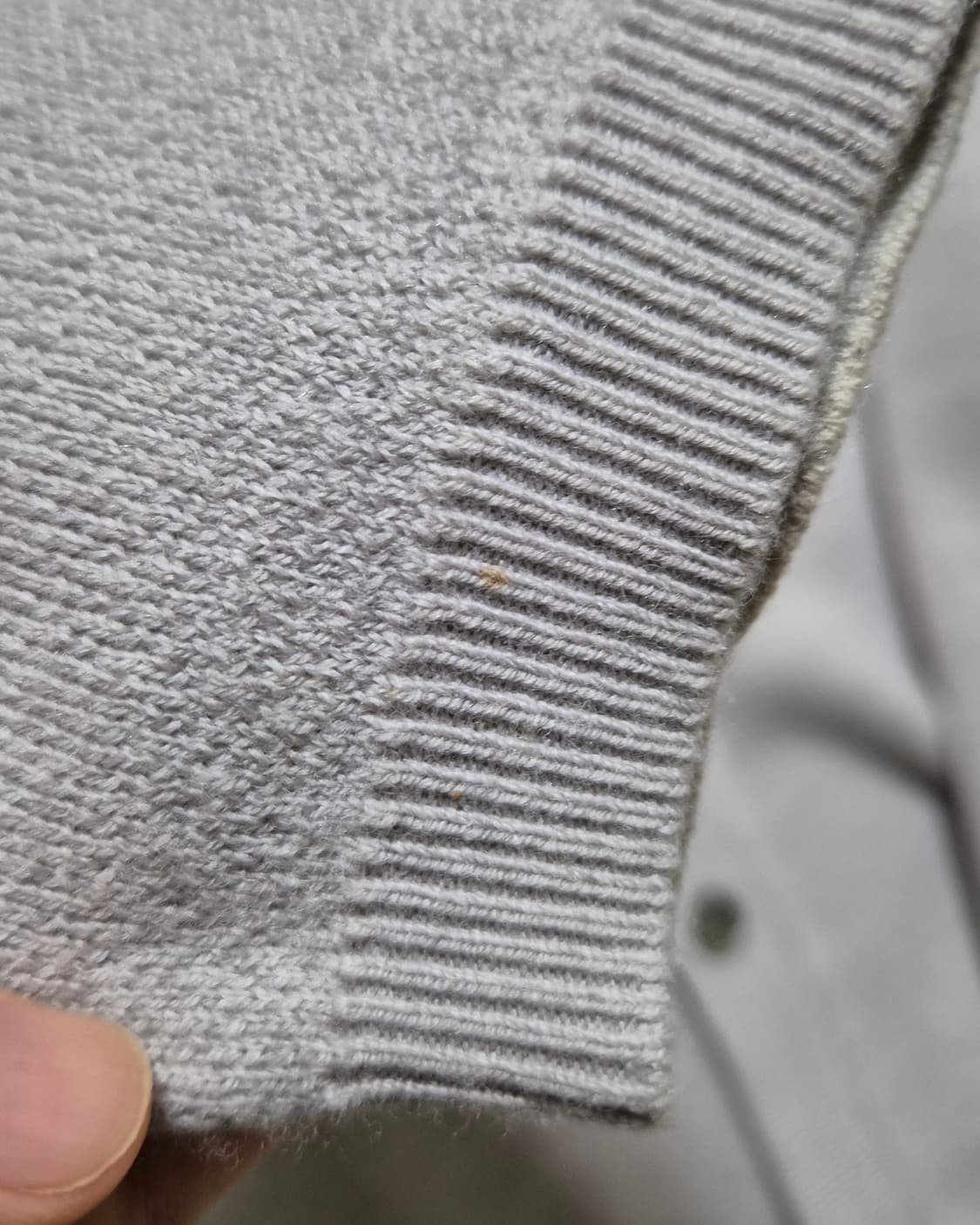 엘무드 화란 세미오버 가디건 44 클라우드 그레이  상품이미지6