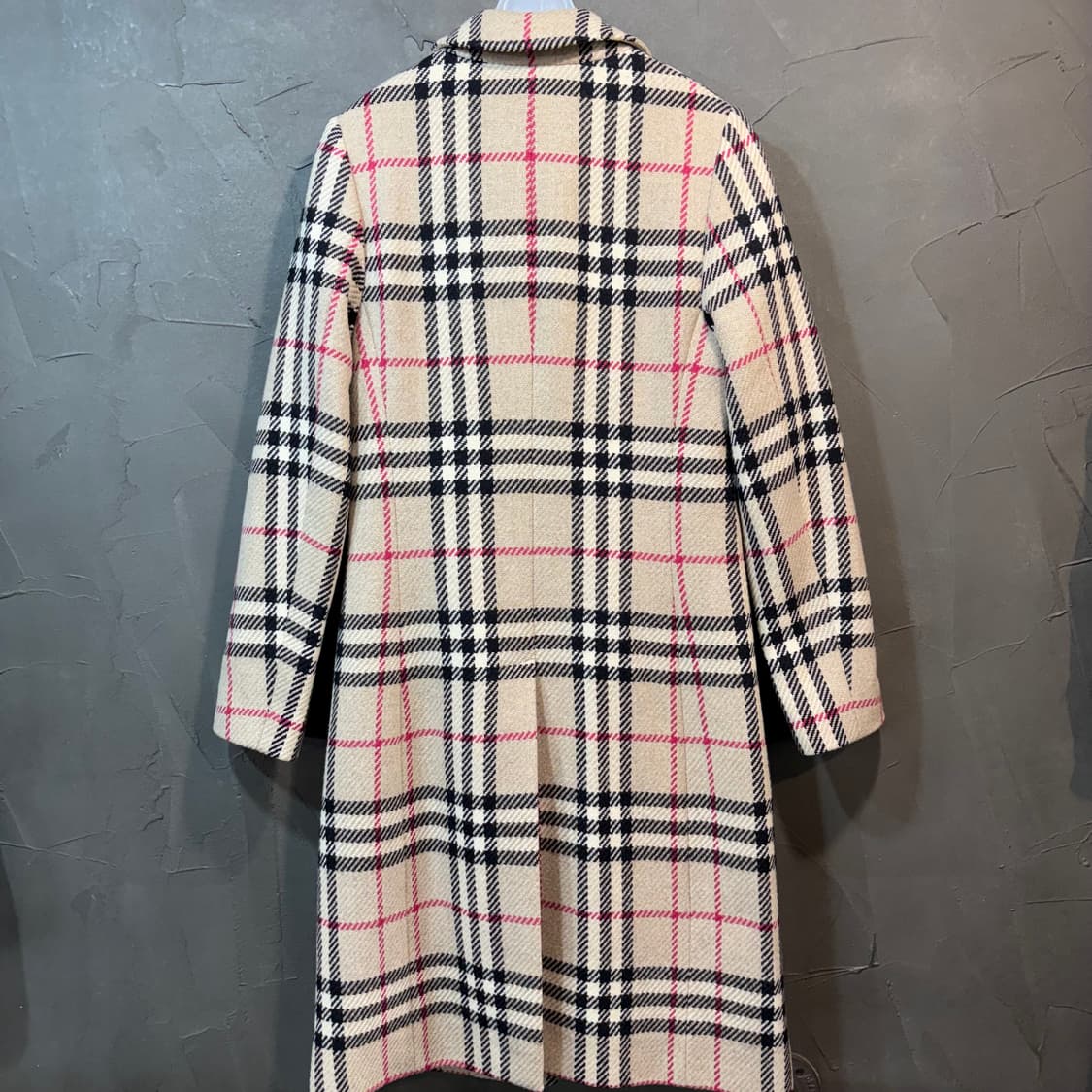 [UK8] BURBERRY 버버리 체크 롱 코트 상품이미지4
