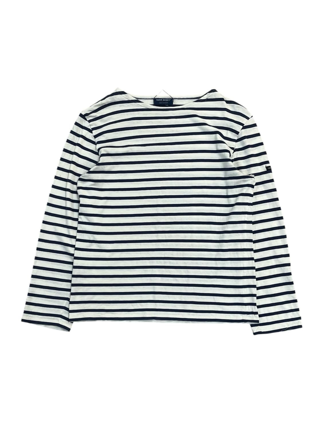 세인트제임스 스트라이프 긴팔티 화이트 #csz3270  상품이미지3