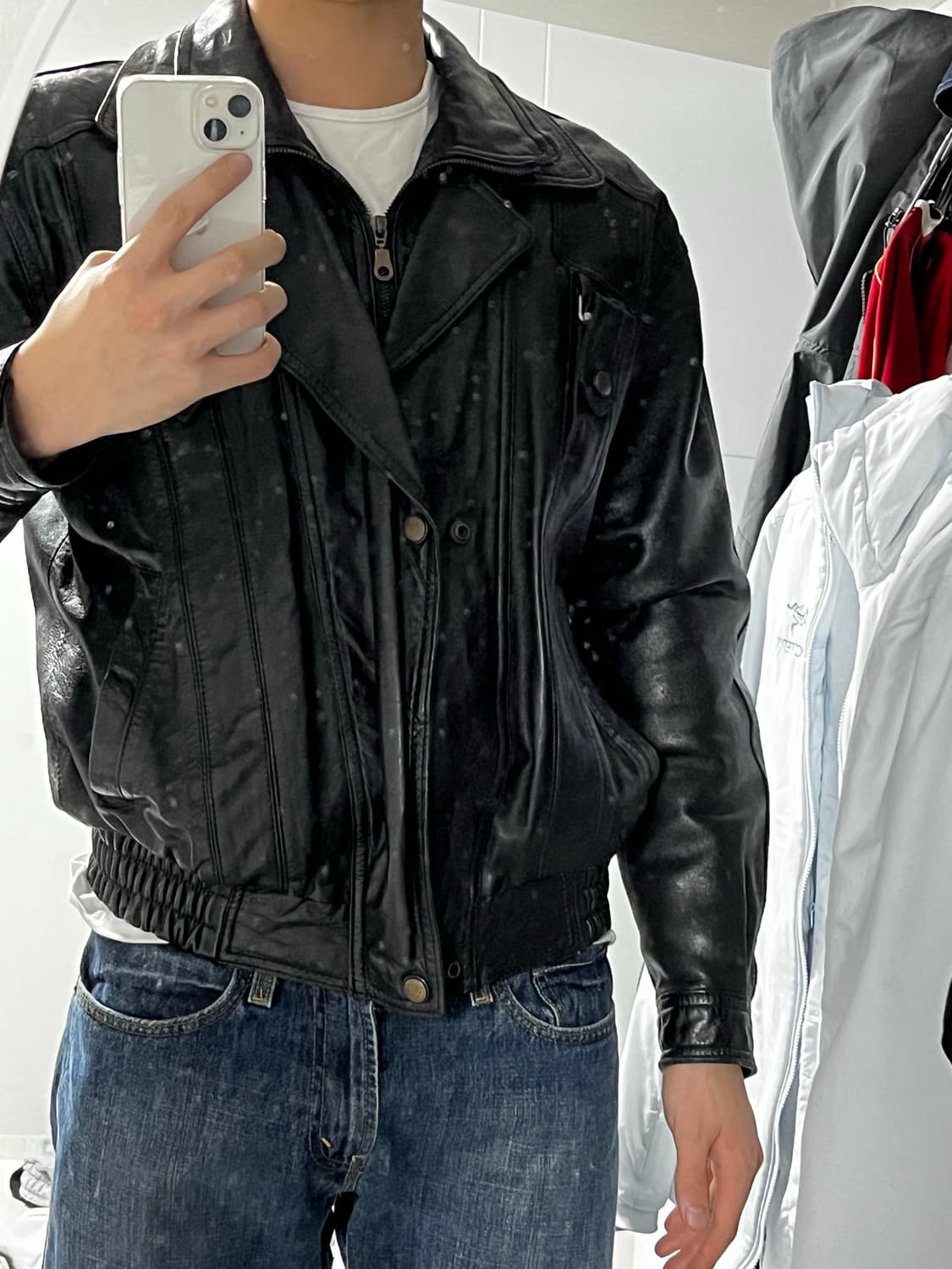 빈티지 양가죽 자켓 상품이미지10