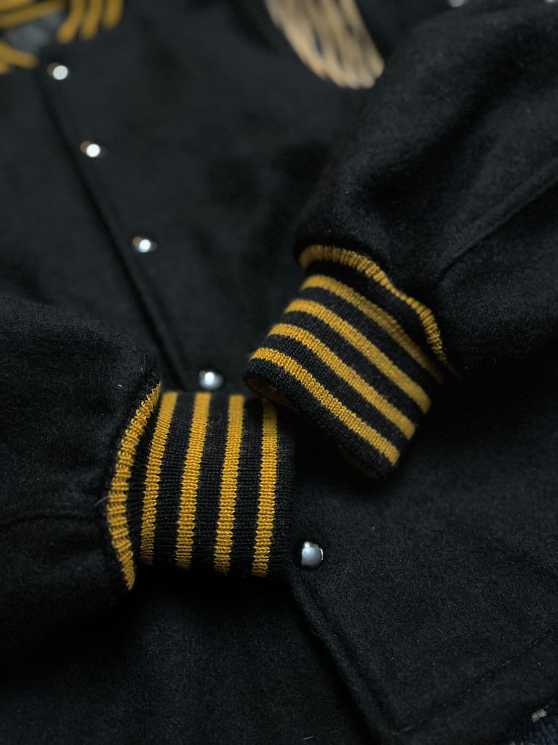 네펜데스 레오파드 울 봄버자켓 상품이미지5