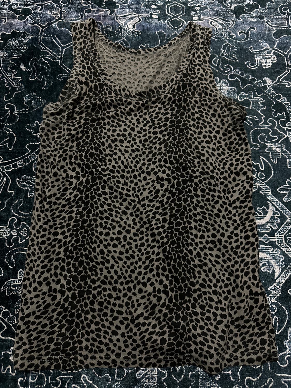 Vkei leopard tank top 상품이미지2