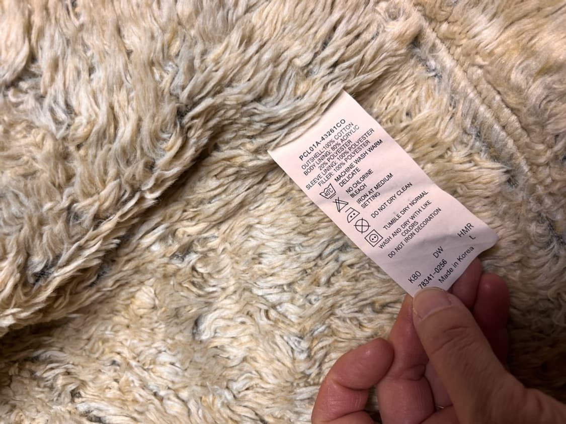 리바이스 쉐르파 퍼 청자켓(L) 상품이미지3