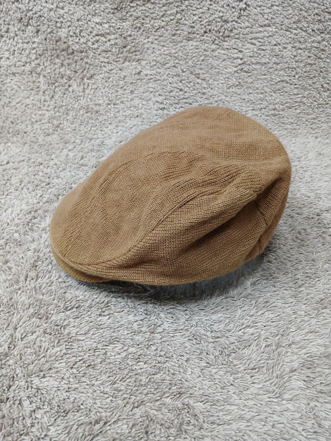 일본빈티지 모자 베이지 헌팅캡 상품이미지1