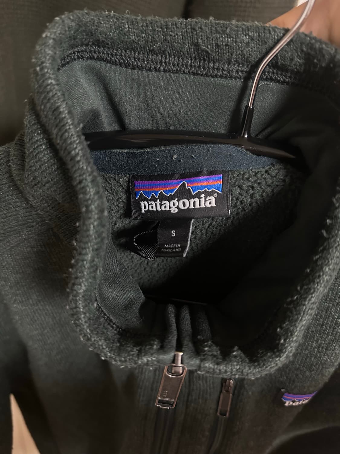 파타고니아 반집업 플리스 다크 그린 상품이미지3