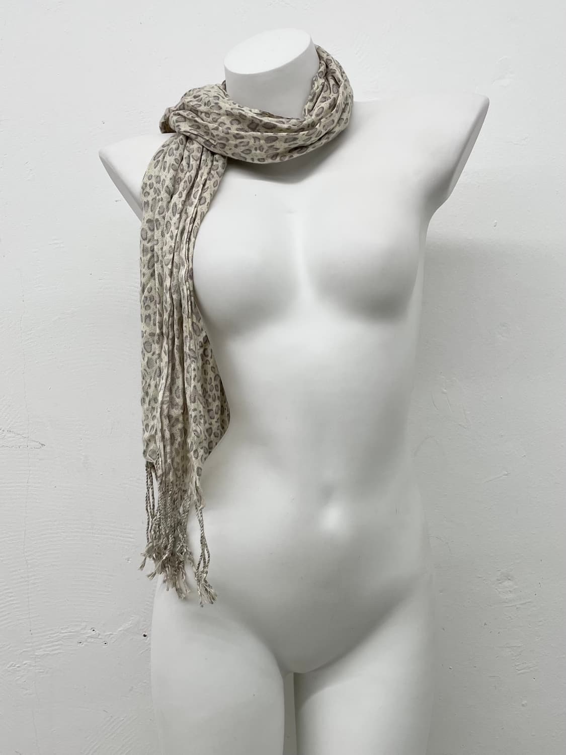 레오파드 코지 머플러  상품이미지5