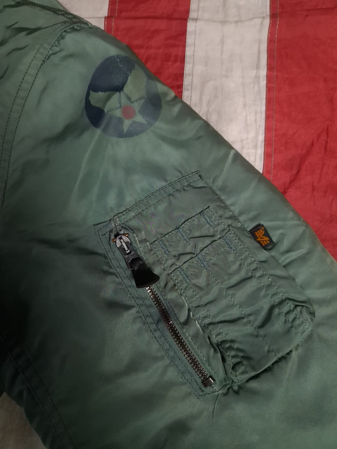 오리지날 80's 알파사 미공군 MA-1 TYPE 항공자켓 상품이미지5