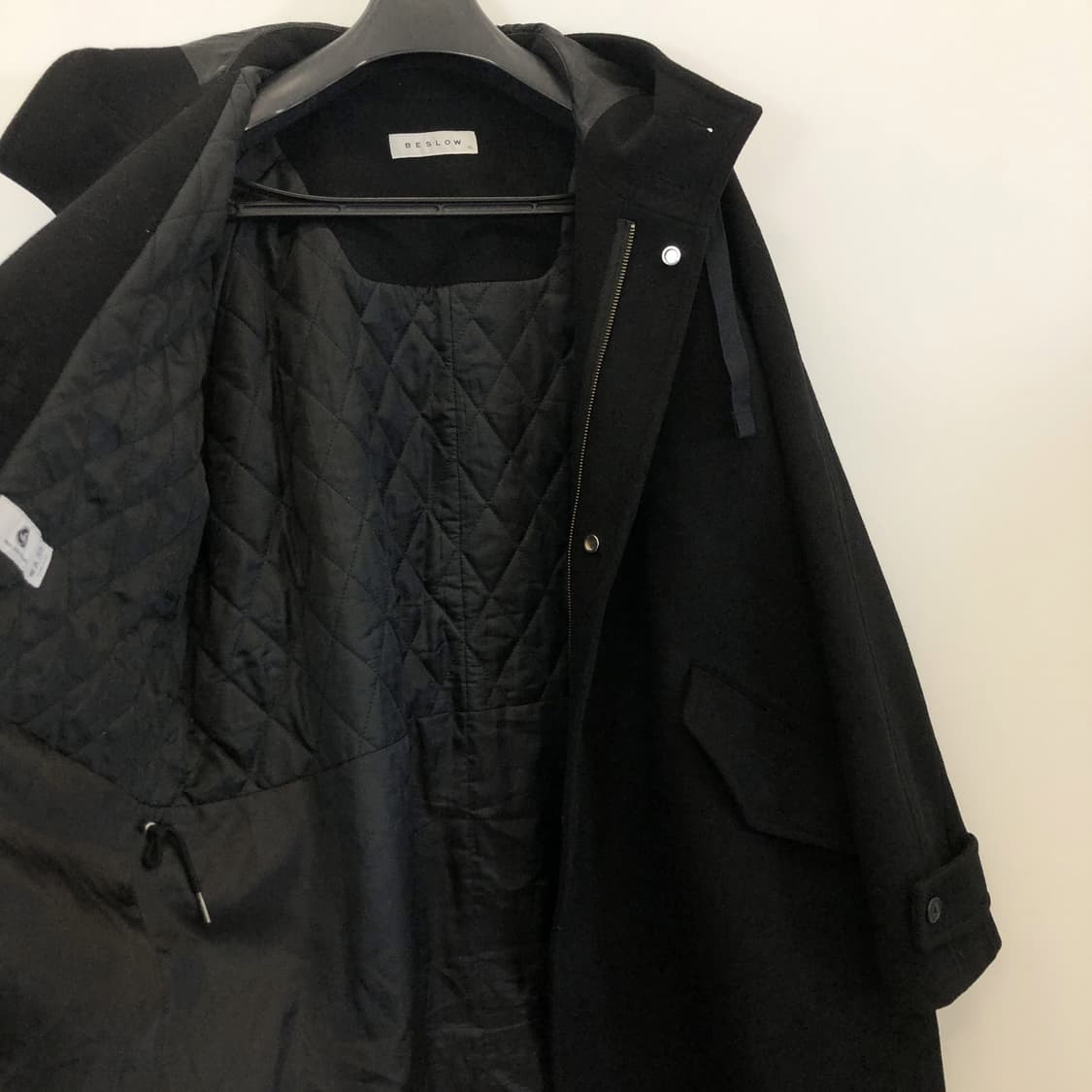 비슬로우 M65 캐시미어 후드코트 XL  상품이미지5