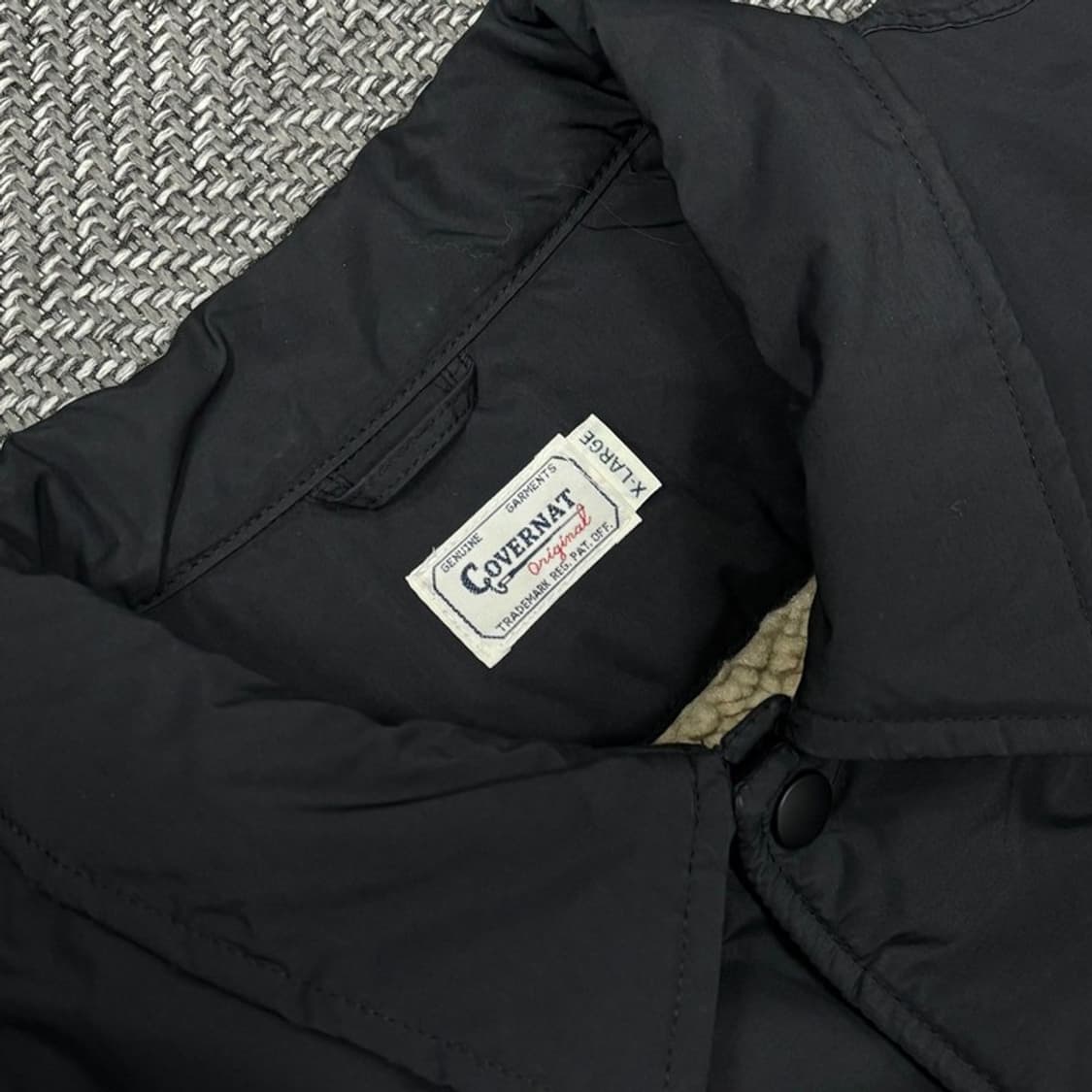 커버낫 양털 코치 자켓 v0398 상품이미지8