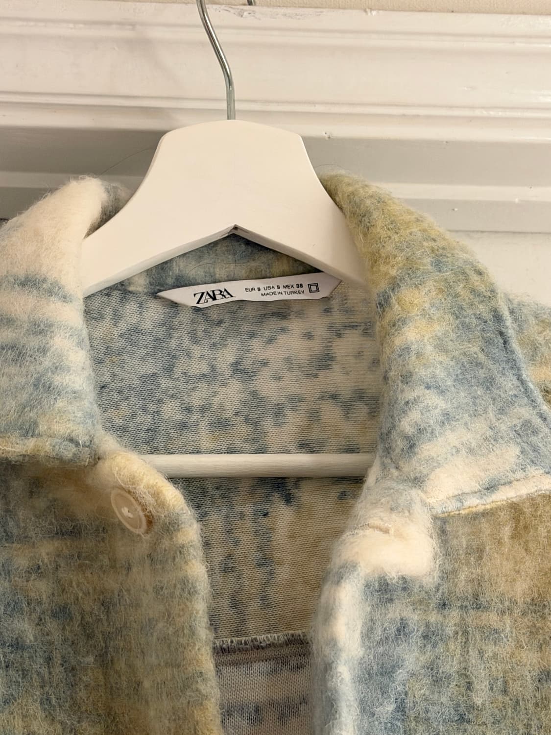 자라 맨 울 셔츠 자켓 상품이미지3