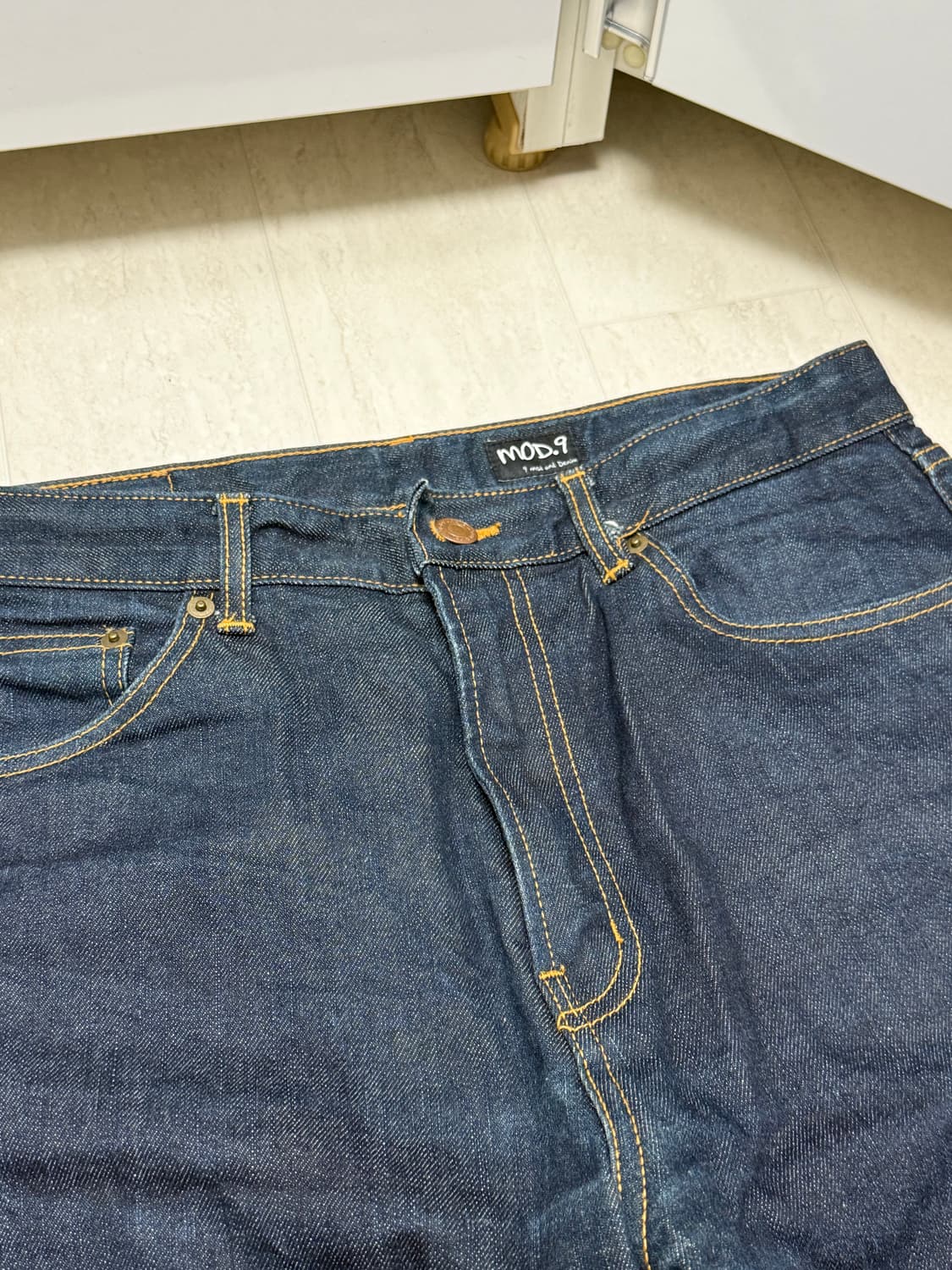 모드나인/Mod7w 인디고 데님 팬츠/32 상품이미지2