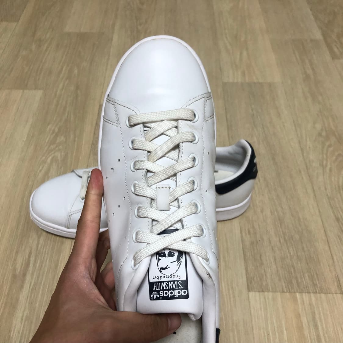 (285) 아디다스 adidas 스탠스미스 화이트 리얼레더 285 상품이미지5