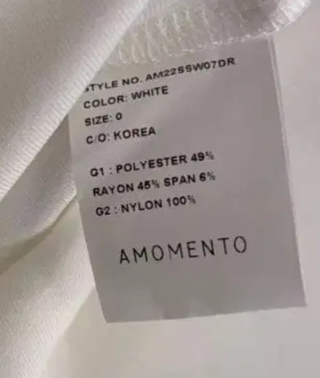 [거의새상품] 아모멘토(AMOMENTO) 롱 원피스 상품이미지8