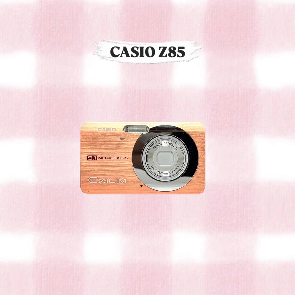카시오 엑슬림 Z85 오렌지 빈티지디카 상품이미지1