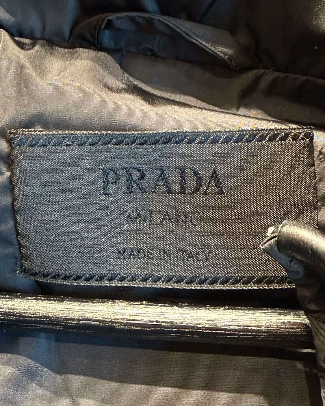 프라다 블랙 나일론 자켓  상품이미지9