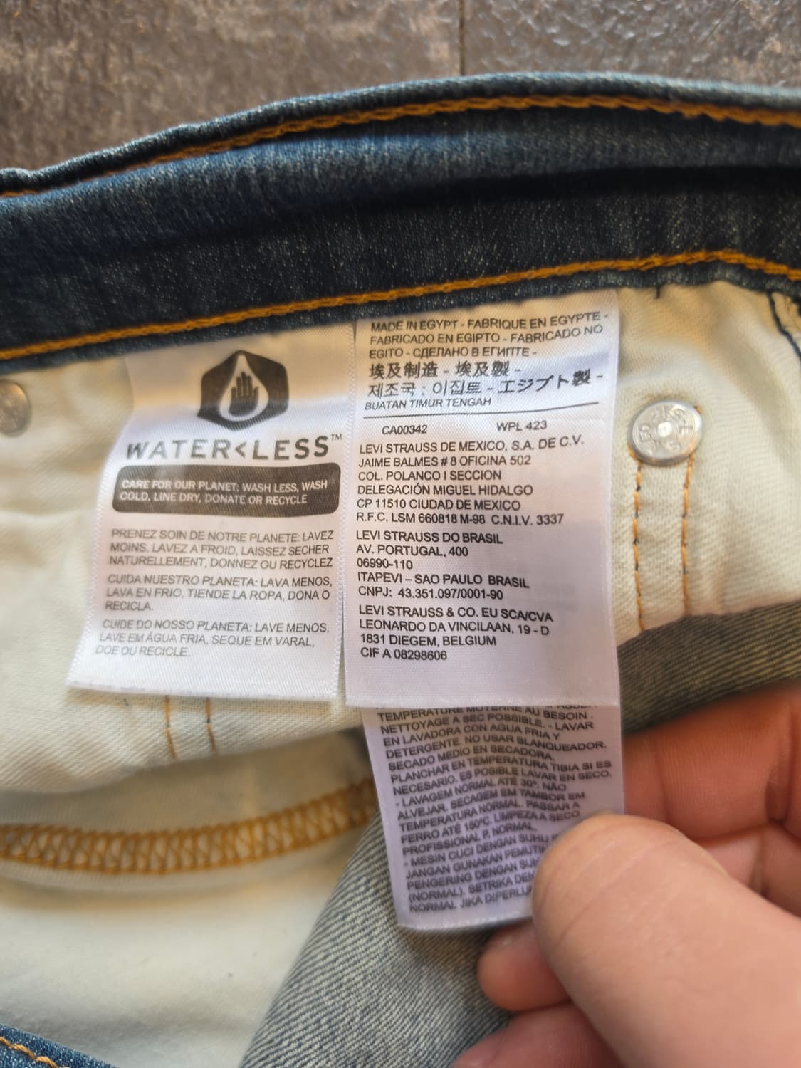 #리바이스 502™ 레귤러 테이퍼핏 W31 L30 상품이미지9