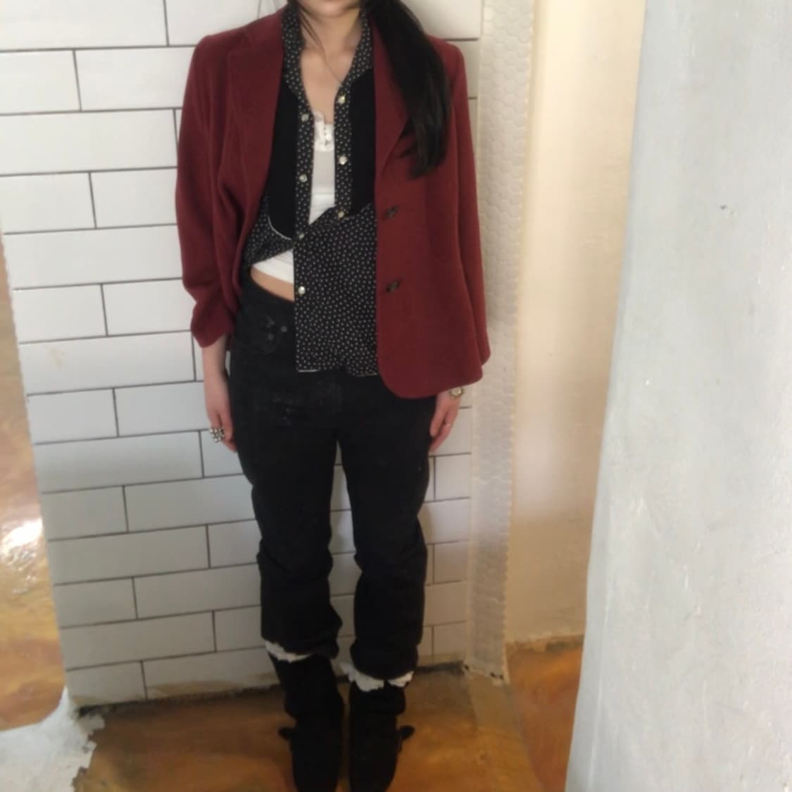 bonne chatelet 울 블렌딩 자켓 / L 사이즈 상품이미지2