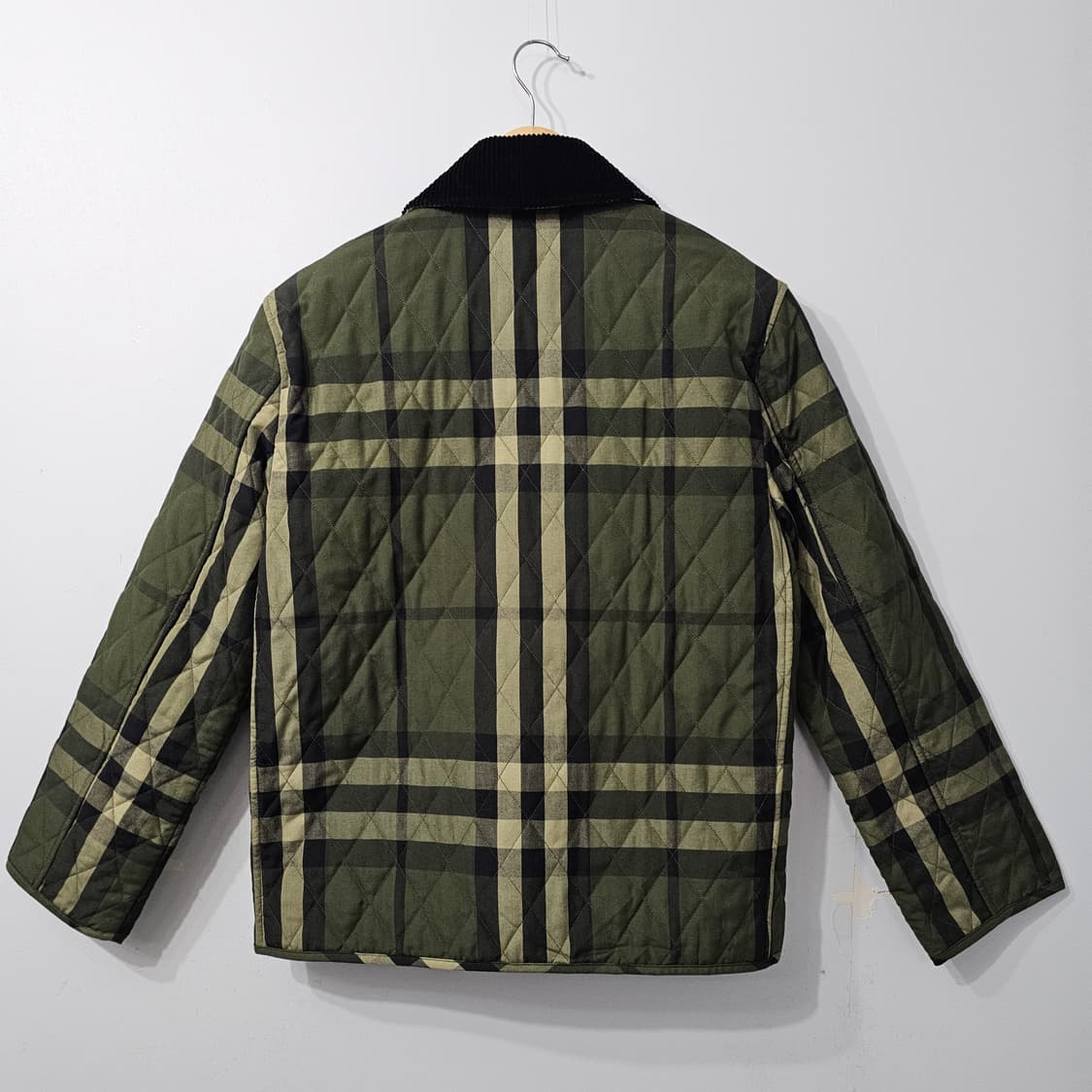 버버리 퀼팅 체크 자켓 55~66 상품이미지2
