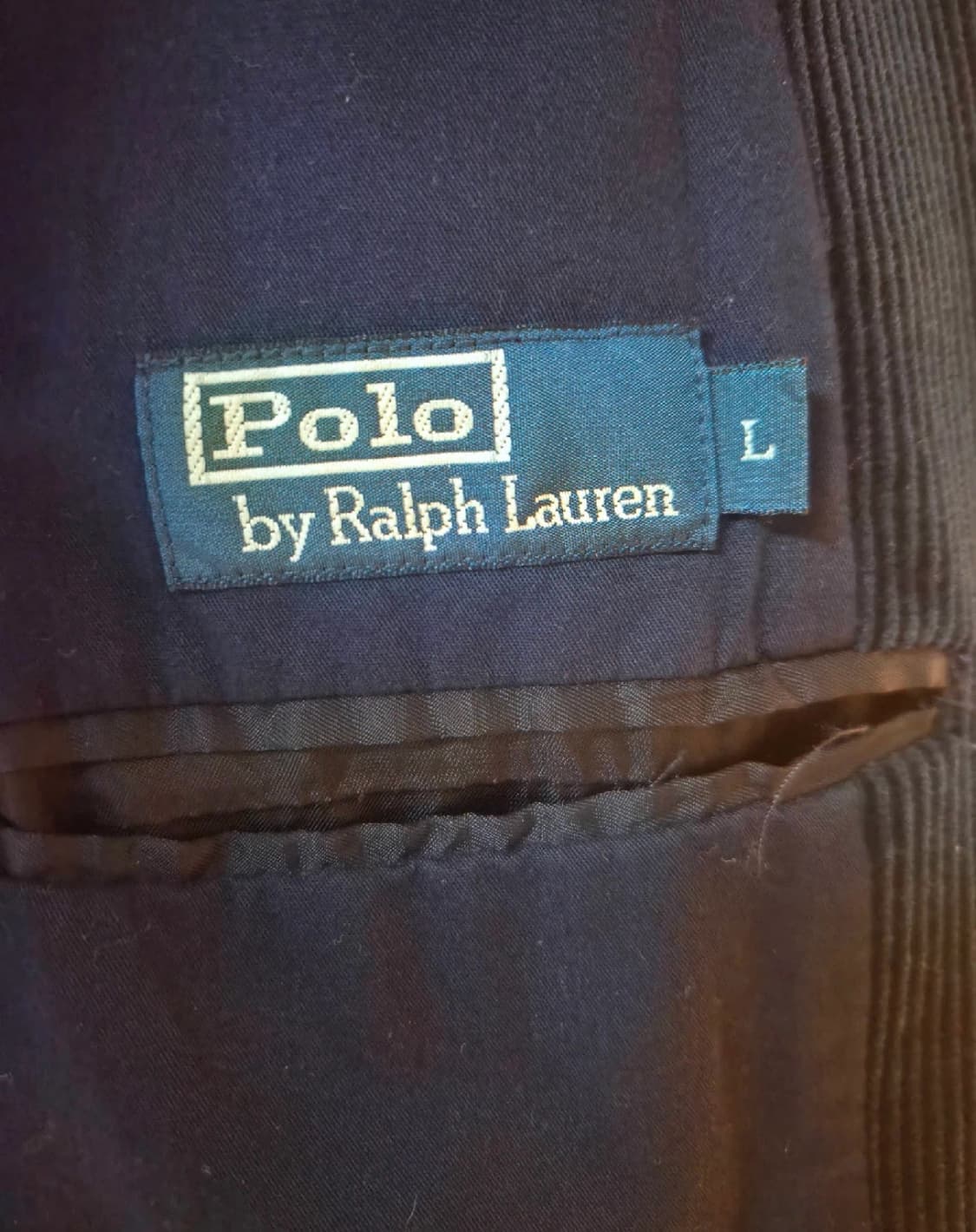 폴로 코듀로이 네이비 블레이저 상품이미지2