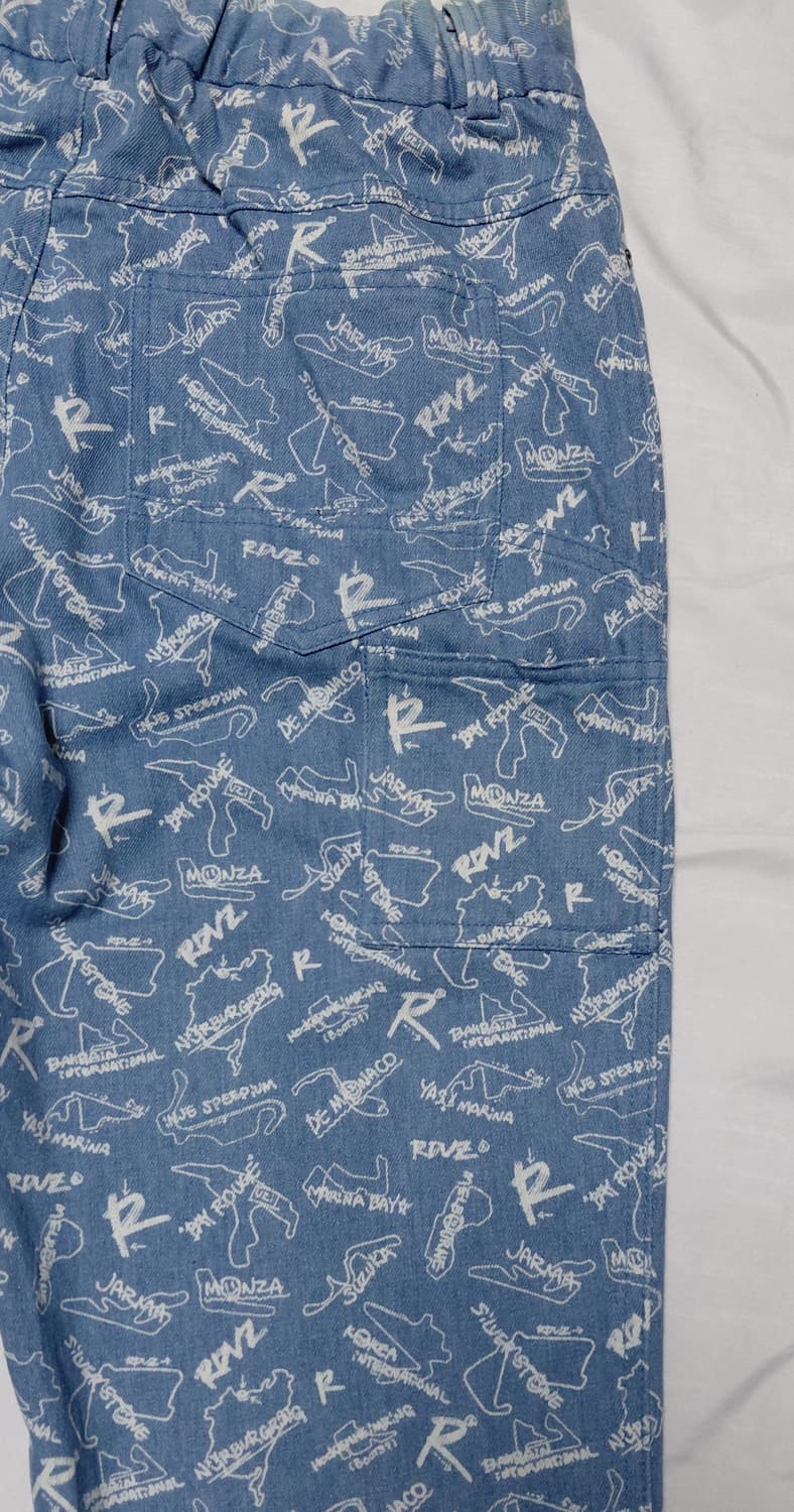 RDVZ  로고 프린트 데님 팬츠  30~32 (무료배송) 상품이미지8