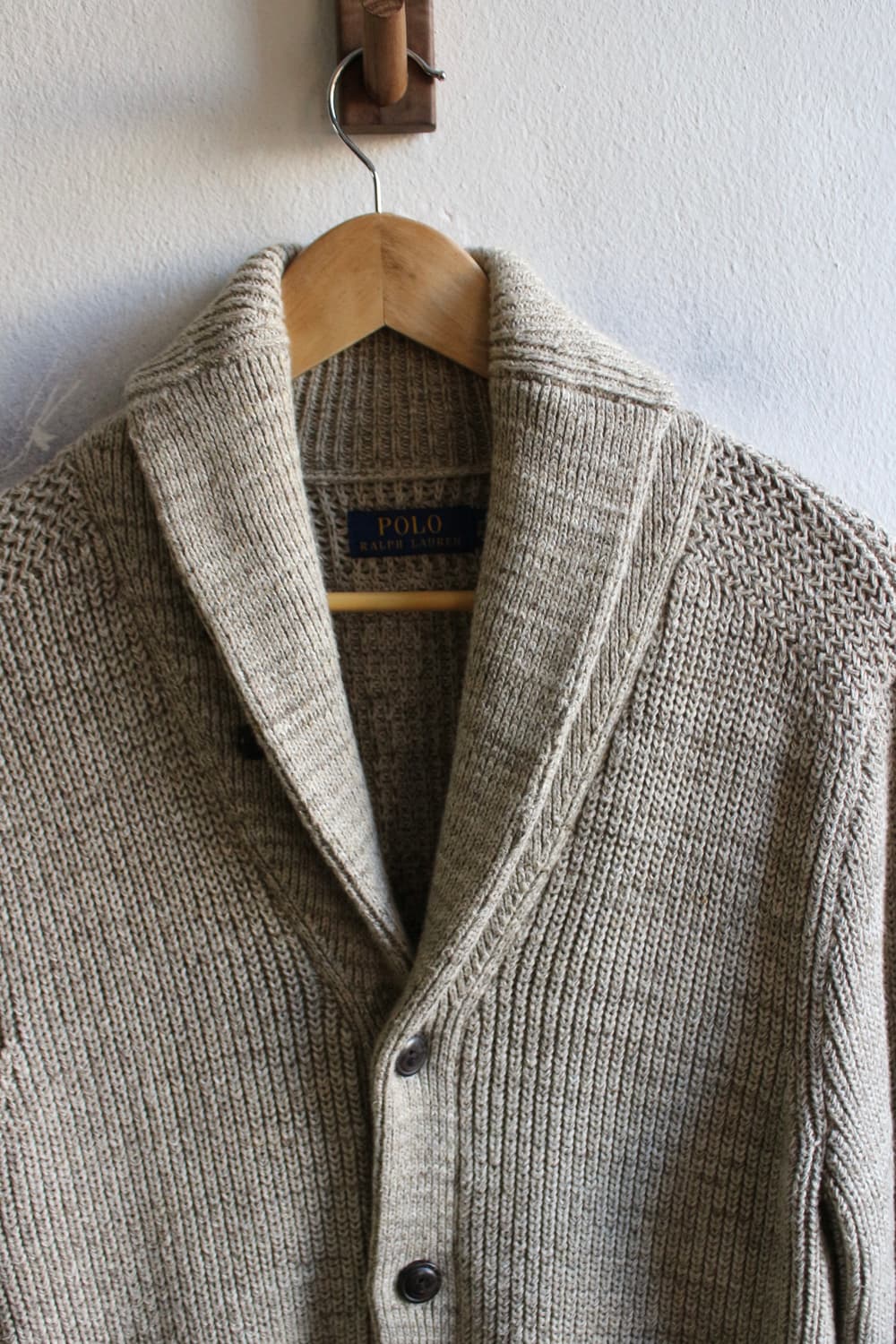 폴로 숄카라 블렌드 가디건 상품이미지4