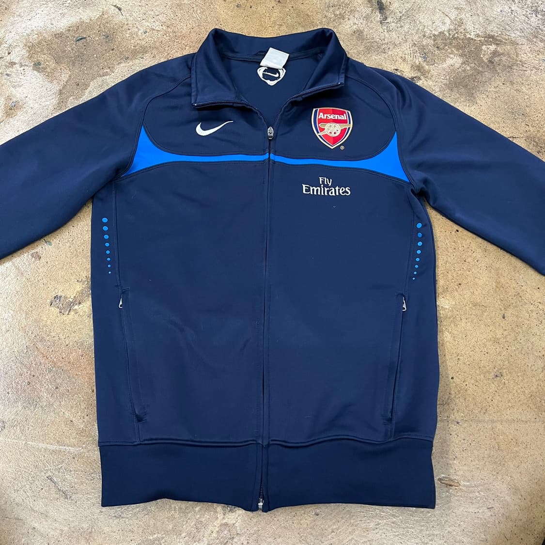 나이키 아스날 네이비 블루 져지 트랙탑 상품이미지3