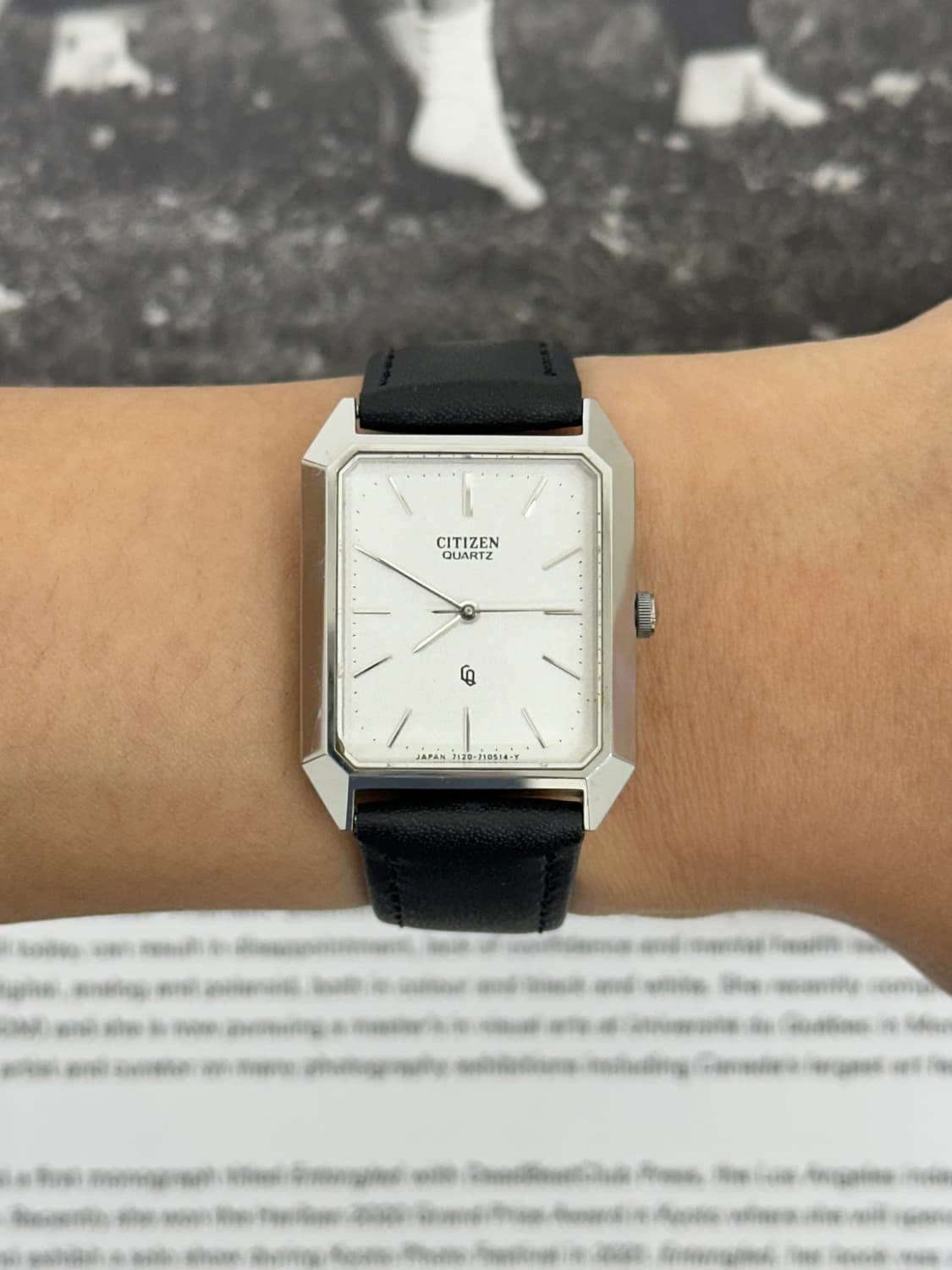 시티즌 탱크 쿼츠 시계 상품이미지9