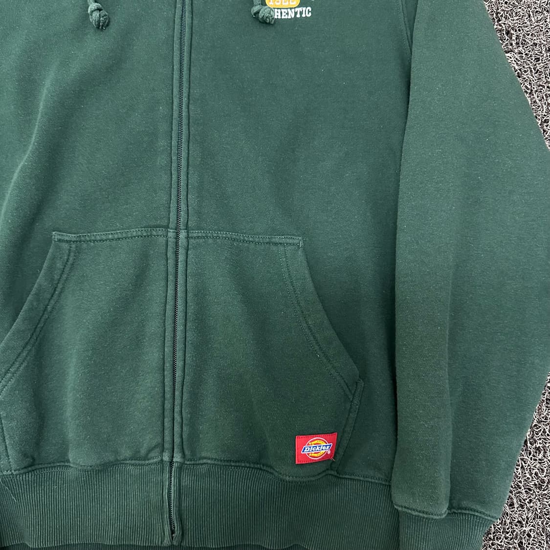 Dickies 디키즈 기모 후드집업 그린 95(M) 상품이미지3