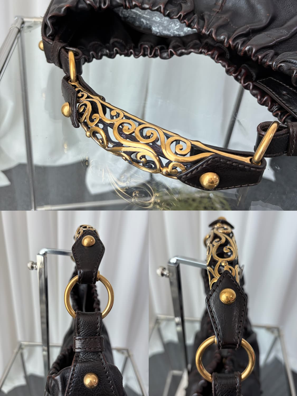 RARE 생로랑 몸바사 2013 컬렉션  숄더백 상품이미지9