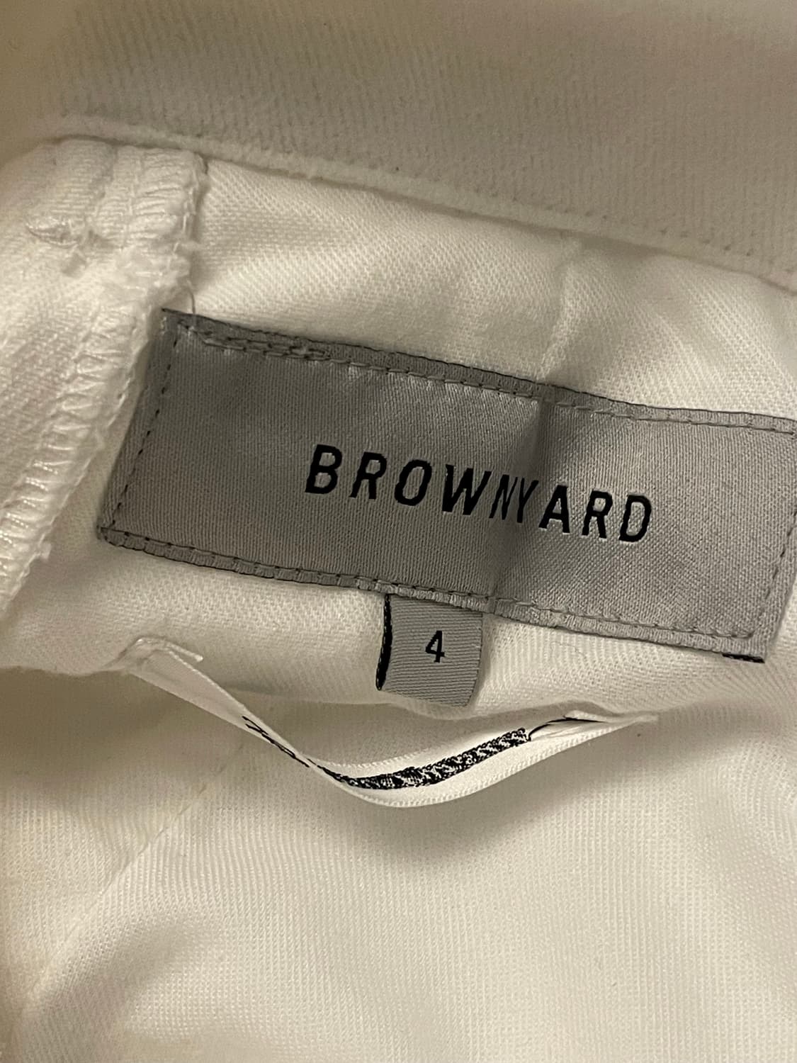 [4] 브라운야드 워시드 필드 팬츠 에크루색상 상품이미지2