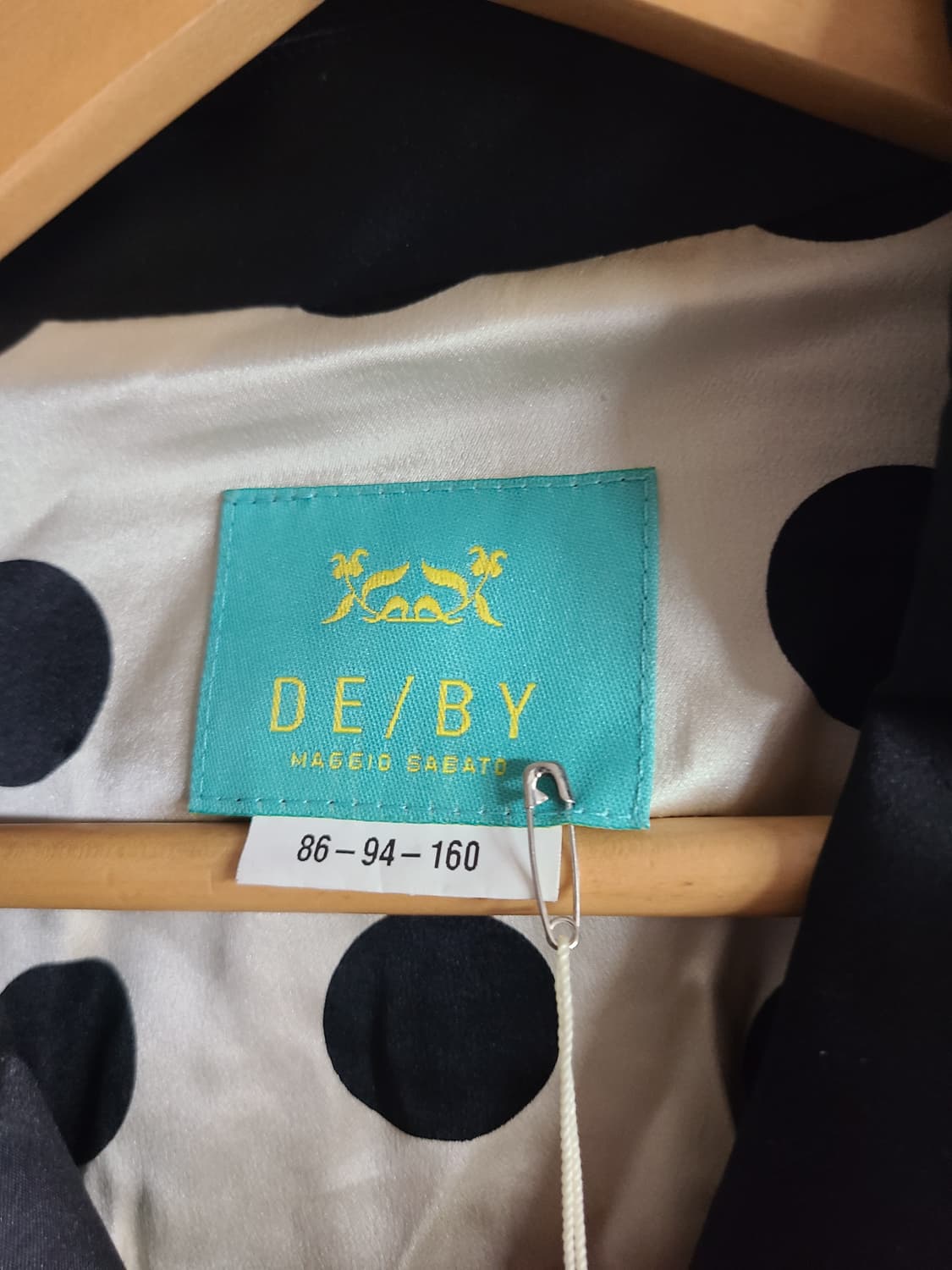 (새옷)DE/BY 블랙 롱 코트(55) 상품이미지3