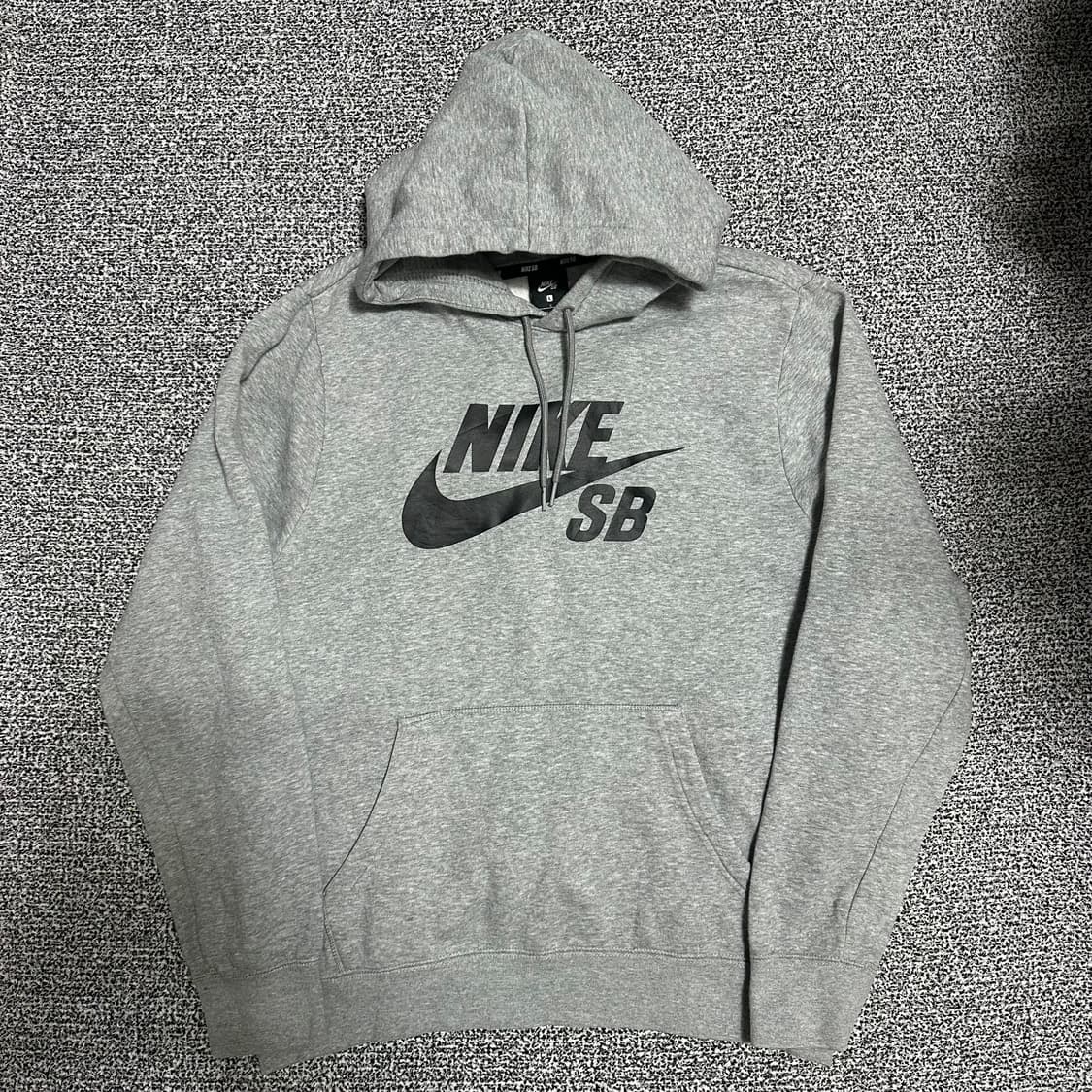 (L) 나이키 SB 회색 후드티 상품이미지1