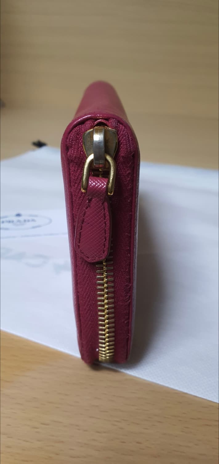 프라다 사피아노 장지갑/지갑 핑크 정품A급(보증서O) 상품이미지8