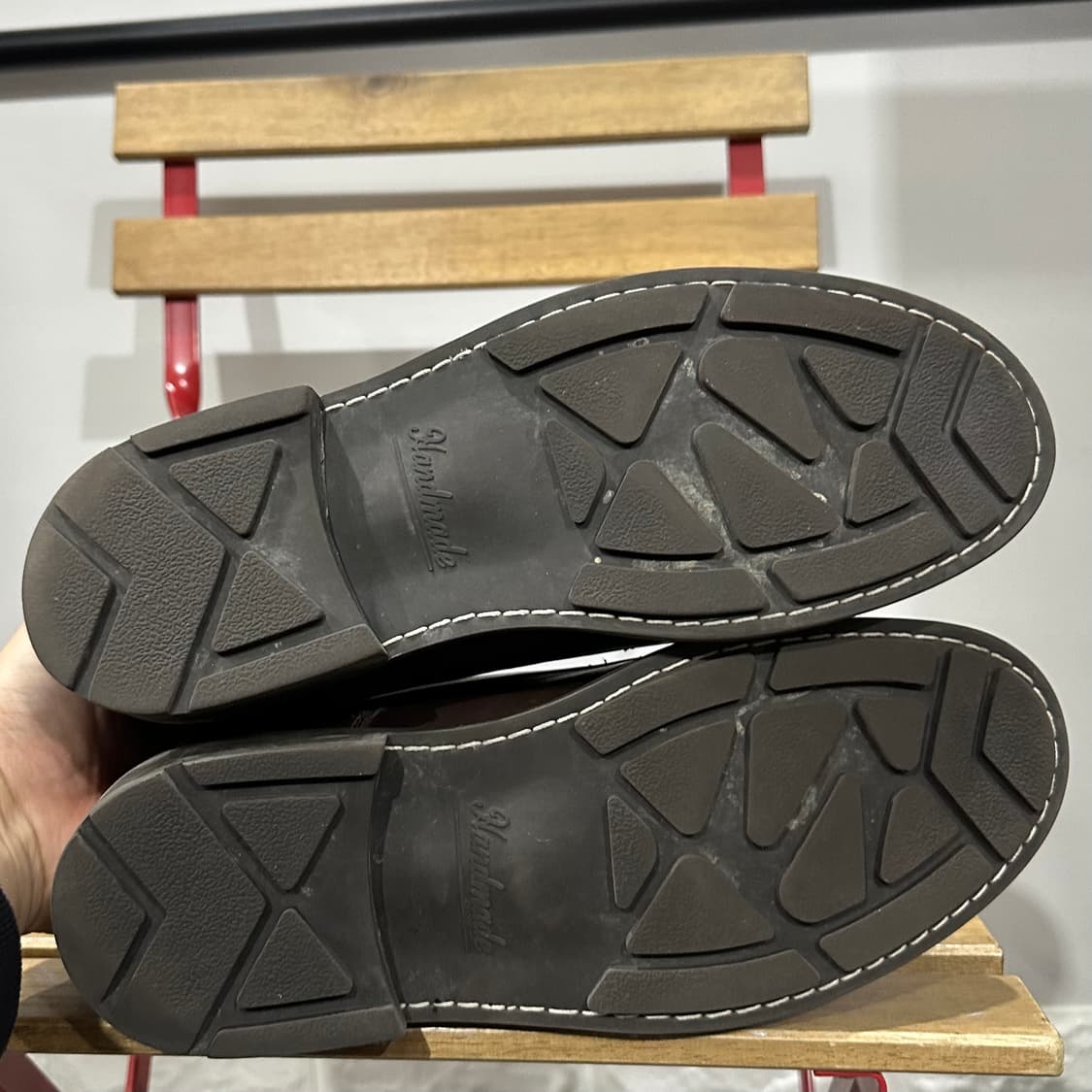 265) 로버스 로퍼 남성 남자 구두 브라운 레더 더비슈즈 상품이미지6