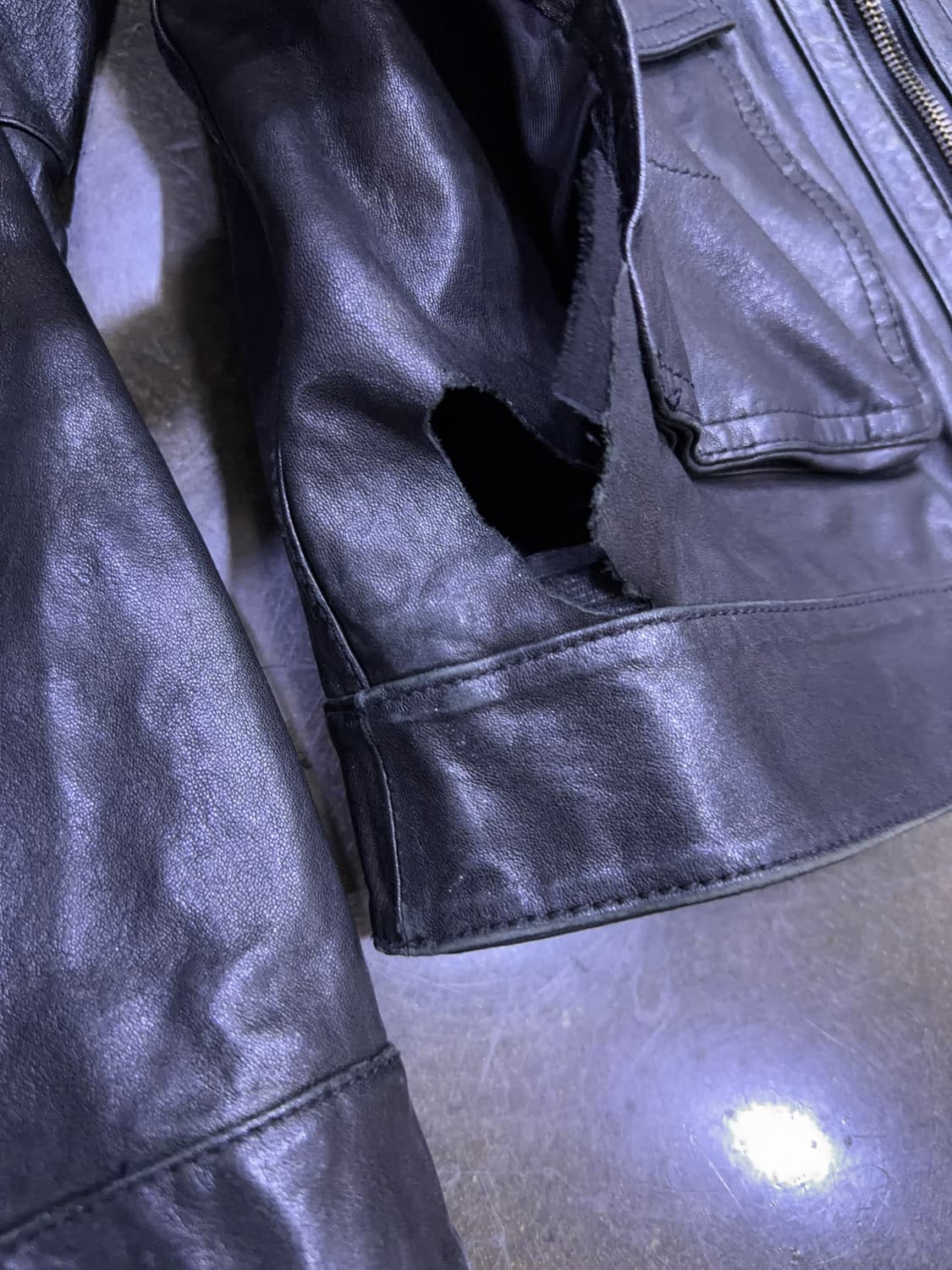 이태리 양가죽 멀티포켓 2way 레더자켓 105 상품이미지6