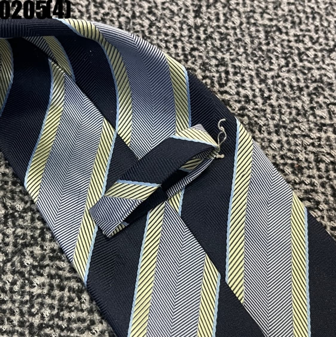 [실측확인] 스트라이프 패턴 넥타이 남성용 0205(4) 상품이미지2