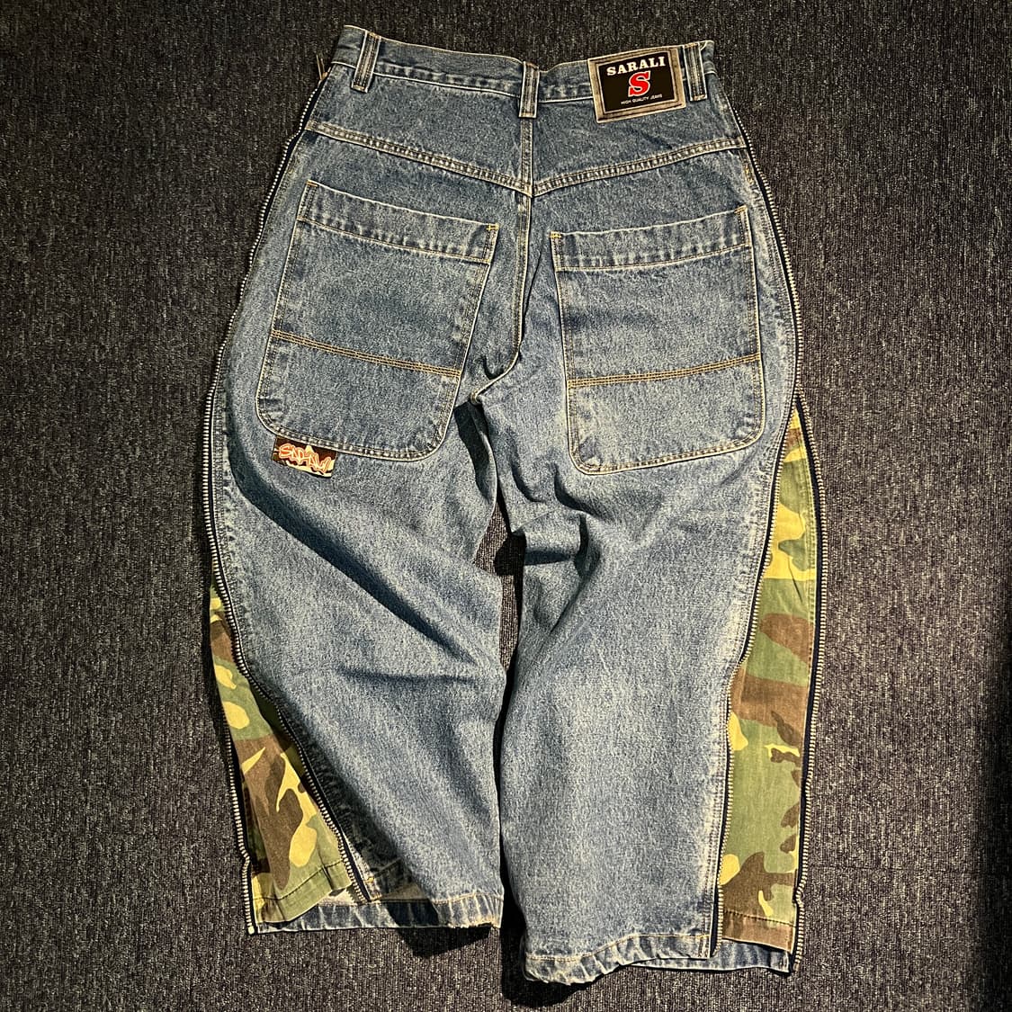 빈티지 90s SARALI 데님 팬츠 상품이미지1